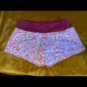 Lululemon speed shorts 6